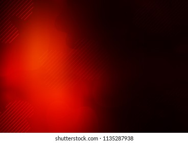 Dark Red vector layout with flat lines. Glitter abstract illustration with colored sticks. Best design for your ad, poster, banner.