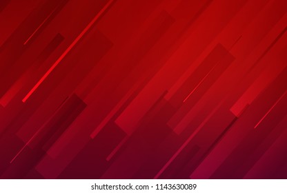 Dark Red vector layout with flat lines. Shining colored illustration with sharp stripes. Best design for your ad, poster, banner.