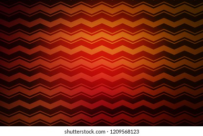 Dark Red vector layout with flat lines. Shining colored illustration with sharp stripes. Template for your beautiful backgrounds.