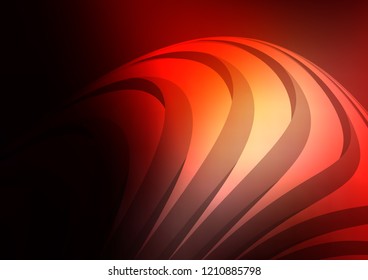 Dark Red vector layout with flat lines. Modern geometrical abstract illustration with staves. The pattern can be used for busines ad, booklets, leaflets