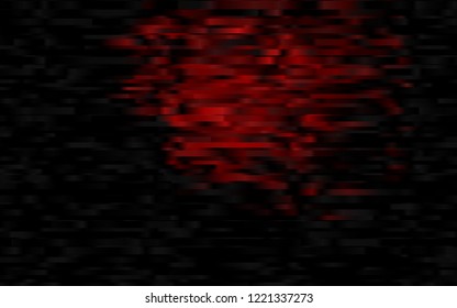 Dark Red vector layout with flat lines. Glitter abstract illustration with colored sticks. The pattern can be used as ads, poster, banner for commercial.