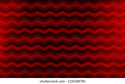 Dark Red vector layout with flat lines. Colorful shining illustration with lines on abstract template. Pattern for ads, posters, banners.