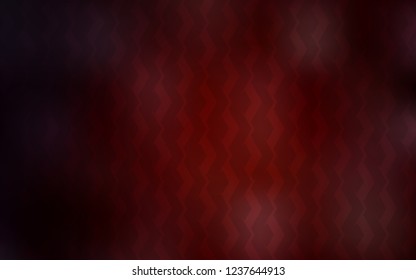 Dark Red vector layout with flat lines. Lines on blurred abstract background with gradient. Best design for your ad, poster, banner.