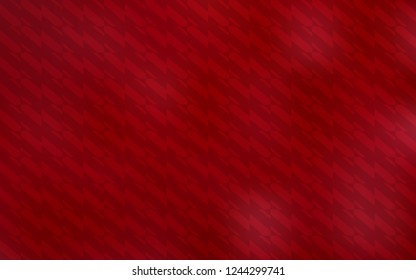 Dark Red vector layout with flat lines. Shining colored illustration with sharp stripes. Best design for your ad, poster, banner.