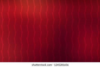 Dark Red vector layout with flat lines. Lines on blurred abstract background with gradient. Template for your beautiful backgrounds.