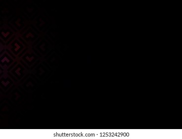 Dark Red vector layout with flat lines. Modern geometrical abstract illustration with staves. Best design for your ad, poster, banner.