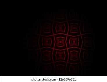 Dark Red vector layout with flat lines. Shining colored illustration with narrow lines. Pattern for websites, landing pages.