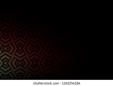 Dark Red vector layout with flat lines. Lines on blurred abstract background with gradient. Backdrop for TV commercials.