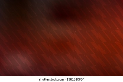 Dark Red vector layout with flat lines. Colorful shining illustration with lines on abstract template. Pattern for your busines websites.