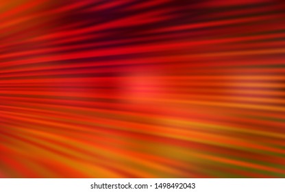 Dark Red vector layout with flat lines. Colorful shining illustration with lines on abstract template. Best design for your ad, poster, banner.