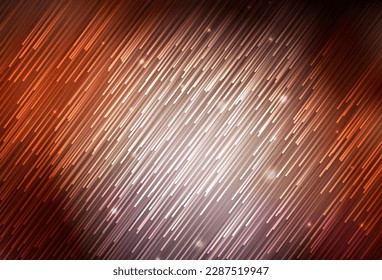 Dark Red vector layout with flat lines. Lines on blurred abstract background with gradient. Best design for your ad, poster, banner.