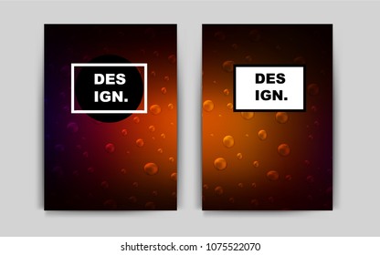 Dark Red vector layout for Leaflets. Beautiful colored sample in A4 size. New design for a poster, banner of your website.
