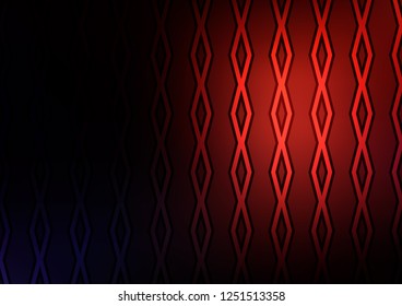Dark Red vector layout with lines, rectangle. Modern geometric abstract illustration with lines, squares. Pattern for ads, posters, banners.