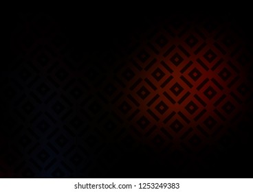 Dark Red vector layout with lines, rectangle. Shining colorful illustration with lines, rectangles. Smart design for your business advert.