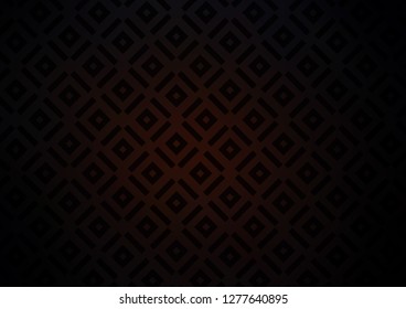 Dark Red vector layout with lines, rectangle. Colorful decorative design in simple style with lines, rhombuses. Pattern for ads, posters, banners.