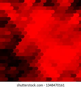 Dark Red vector layout with lines. Colorful gradient illustration with abstract flat lines. Template for your UI design.