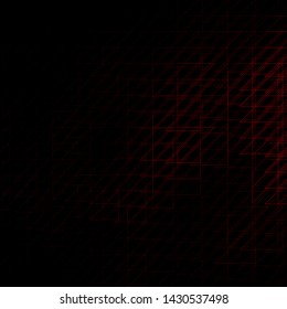Dark Red vector layout with lines. Gradient abstract design in simple style with sharp lines. Pattern for websites, landing pages.