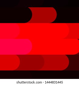 Dark Red vector layout with lines. Modern abstract illustration with colorful lines. Pattern for booklets, leaflets.