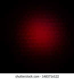Dark Red vector layout with lines. Geometric abstract illustration with blurred lines. Pattern for booklets, leaflets.