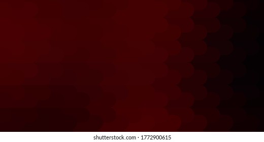 Dark Red vector layout with lines. Repeated lines on abstract background with gradient. Best design for your posters, banners.