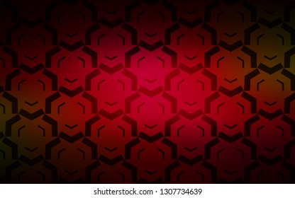 Dark Red vector layout with wry lines. An elegant bright illustration with gradient. Brand new design for your ads, poster, banner.