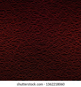 Dark Red vector layout with wry lines. Colorful illustration, which consists of curves. Pattern for websites, landing pages.