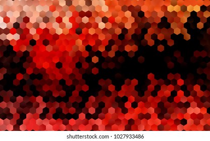 Dark Red vector low poly background. A sample with a polygonal design. Low poly illustration, low polygonal background.