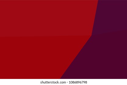 Dark Red vector low poly background. Colorful abstract illustration with gradient. The template can be used as a background for cell phones.