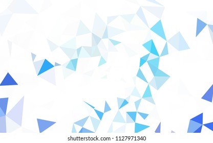 Dark Red vector low poly texture. A completely new color illustration in a polygonal style. New template for your brand book.