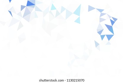 Dark Red vector low poly layout. A completely new color illustration in a polygonal style. Polygonal design for your web site.