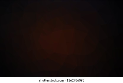Dark Red vector low poly layout. Shining colored illustration in a Brand new style. A completely new template for your business design.