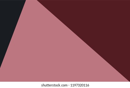 Dark Red vector low poly cover. A sample with polygonal shapes. Best triangular design for your business.