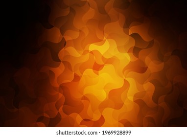 Dark Red vector low poly layout. Triangular geometric sample with gradient.  Best triangular design for your business.