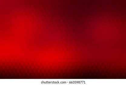 Dark Red vector low poly background. Colorful illustration in abstract style with gradient. Brand-new style for your business design.