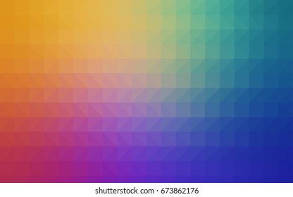 Dark Red vector low poly background. Shining colored illustration in a brand-new style. A completely new template for your business design.