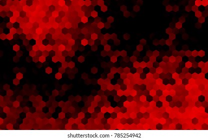 Dark Red vector low poly background. A sample with a polygonal design. Low poly illustration, low polygonal background.