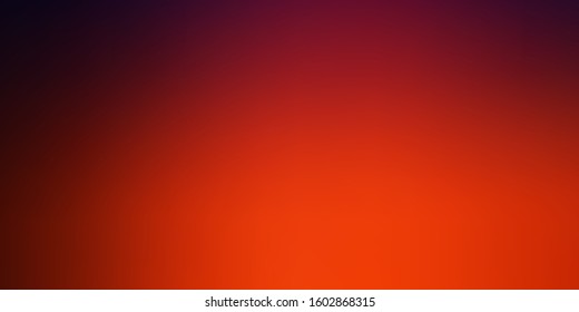Dark Red vector modern blurred backdrop. Colorful illustration in halftone style with gradient. Sample for your web designers.