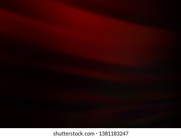 Dark Red vector modern bokeh pattern. Colorful abstract illustration with gradient. The best blurred design for your business.