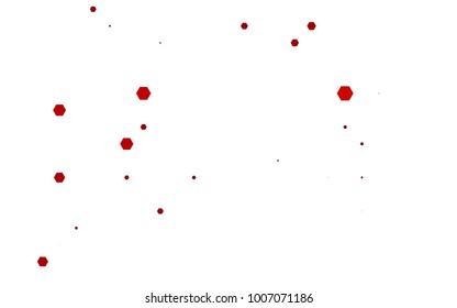 Dark Red vector modern geometrical abstract background. Texture, brand-new background. Geometric background in Origami style with gradient. 