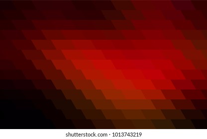 Dark Red vector modern geometrical background. Abstract template. Geometric pattern in square style with gradient.