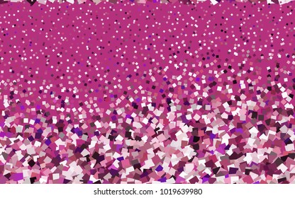 Dark Red vector modern geometrical background. Abstract template. Geometric pattern in square style with gradient.