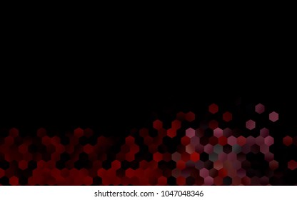 Dark Red vector modern geometrical abstract background. Texture, brand-new background. Geometric background in Origami style with gradient. 