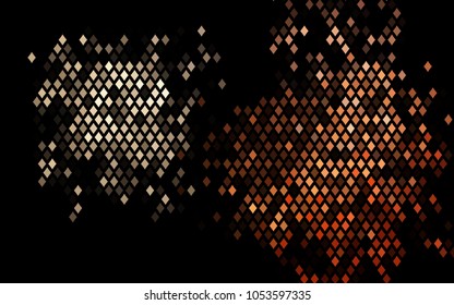 Dark Red vector modern geometrical background. Abstract template. Geometric pattern in square style with gradient.
