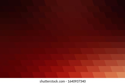 Dark Red vector modern geometrical background. Abstract template. Geometric pattern in square style with gradient.