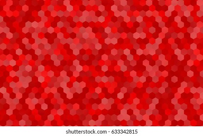 Dark Red vector modern geometrical abstract background. Texture, brand-new background. Geometric background in Origami style with gradient. 