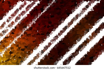 Dark Red vector modern geometrical background. Abstract template. Geometric pattern in square style with gradient.