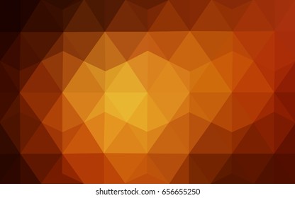 Dark Red vector modern geometrical abstract background. Texture, new background. Geometric background in Origami style with gradient. 