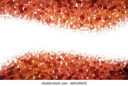 Dark Red vector modern geometrical background. Abstract template. Geometric pattern in square style with gradient.