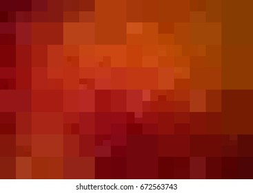 Dark Red vector modern geometrical abstract background. Texture template. Geometric pattern in Origami style with gradient. 
