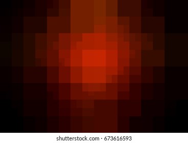 Dark Red vector modern geometrical abstract background. Texture template. Geometric pattern in Origami style with gradient. 